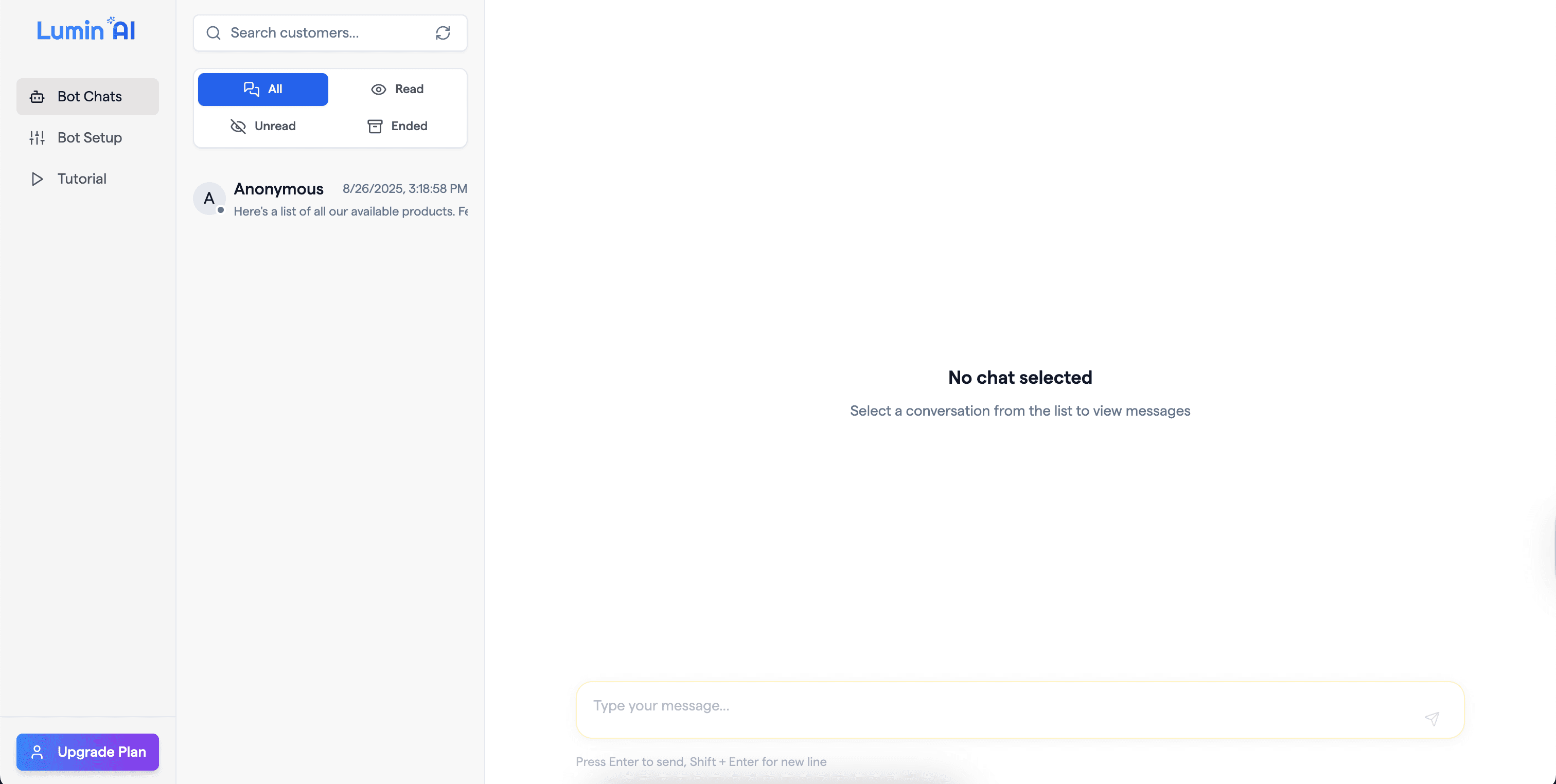 Second Project image Lumin AI