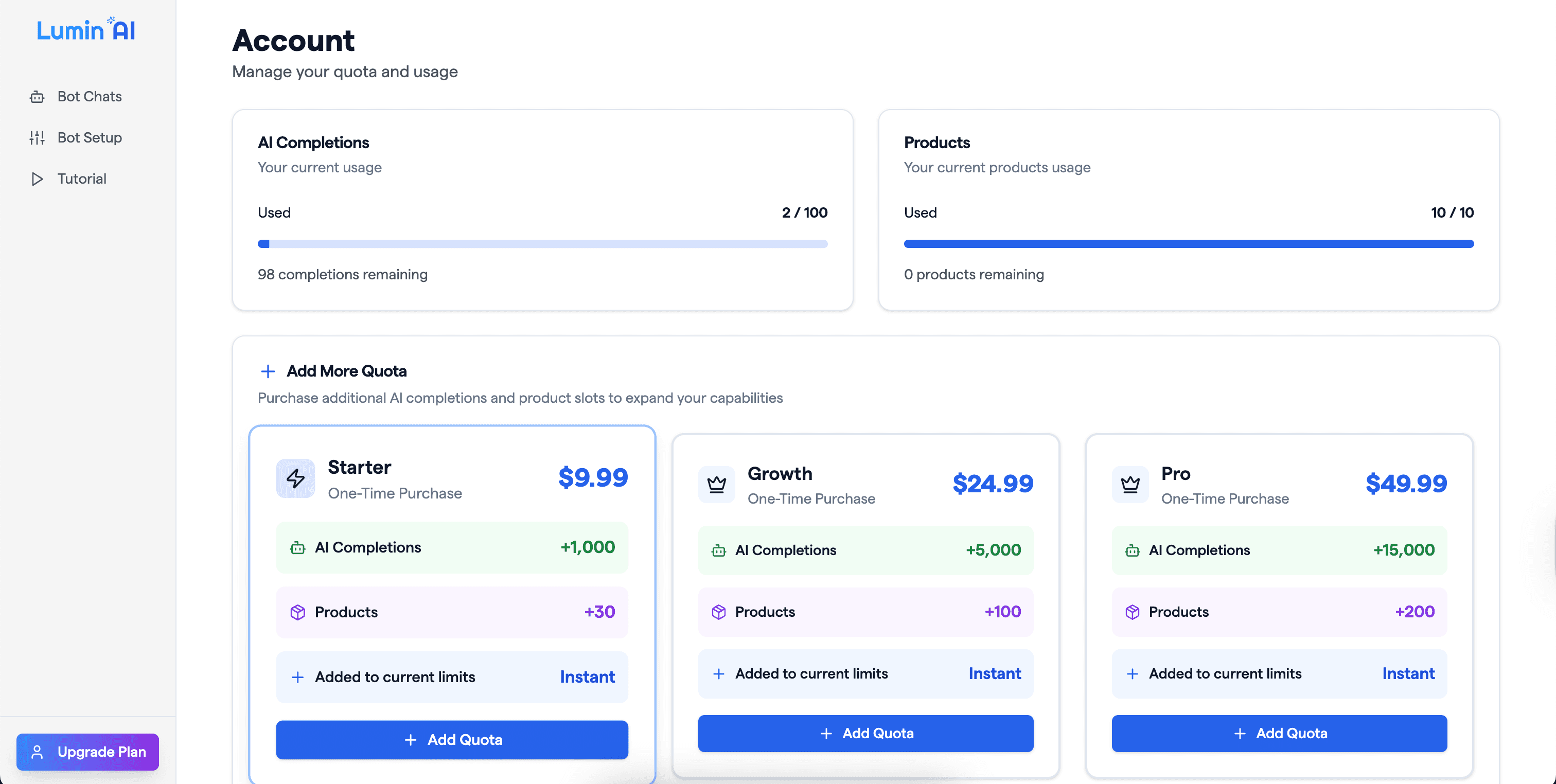 Fourth Project image Lumin AI